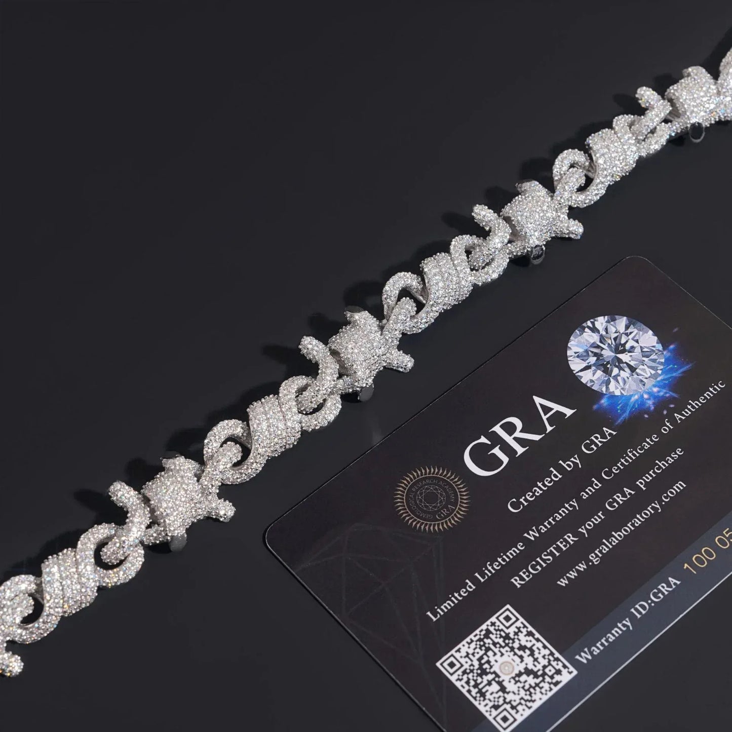 15mm Twisted Cuban Link Bracelet – S925 Sterling Silver Moissanite Hip Hop Men’s Jewelry with Figure-8 Clasp - CaratixJewelry