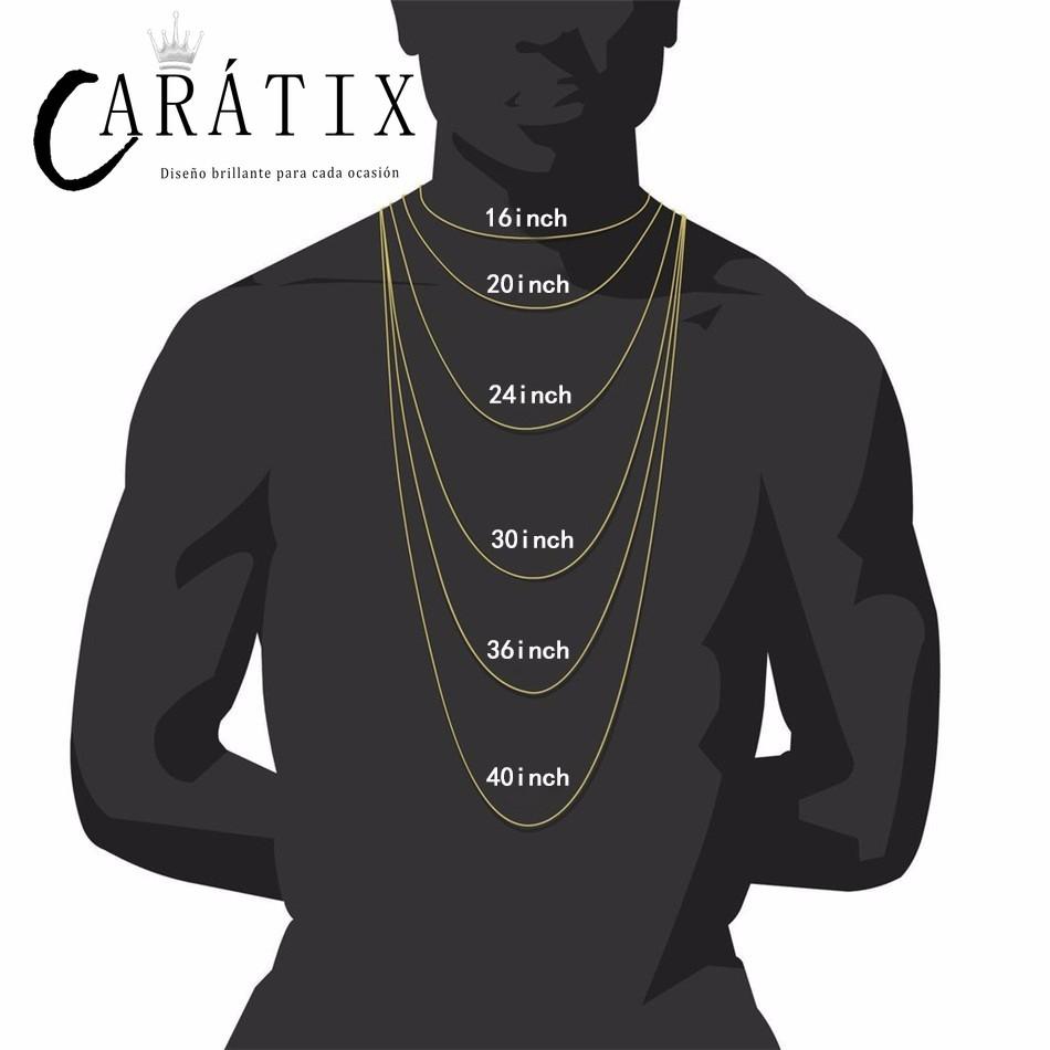 CARÁTIX - Hip Hop 3A+ CZ Stone Paved Bling Ice Out 16mm Solid Rhombus Cuban Miami Link Chain Necklace for Men Rapper Jewelry Gift Valentine's Day Gift for Men & Girls & Boys Mothers' Day Gift #Springtok