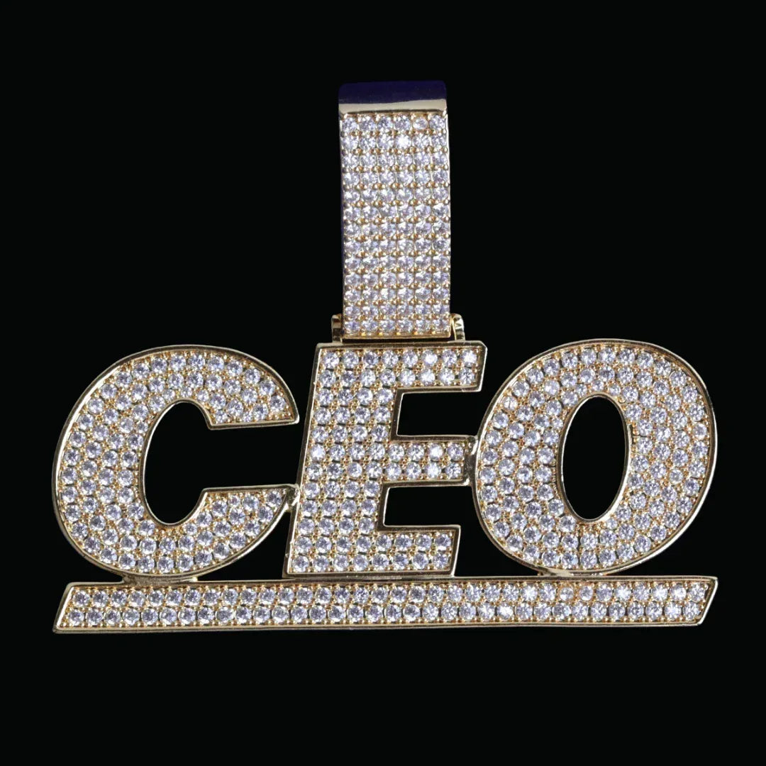 Lined Iced Out Personalized Custom Name Necklace Pendant - Luxury Custom Jewelry - CaratixJewelry