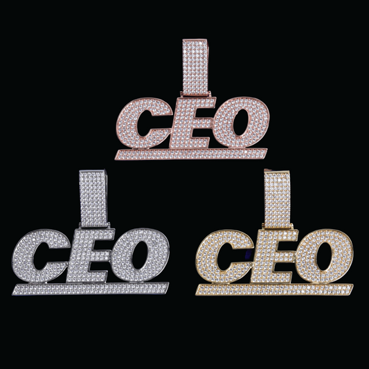 Lined Iced Out Personalized Custom Name Necklace Pendant - Luxury Custom Jewelry