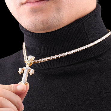 Trap Rapper Star Iced Out Initial Custom Name Necklace Pendant - Luxury Custom Jewelry