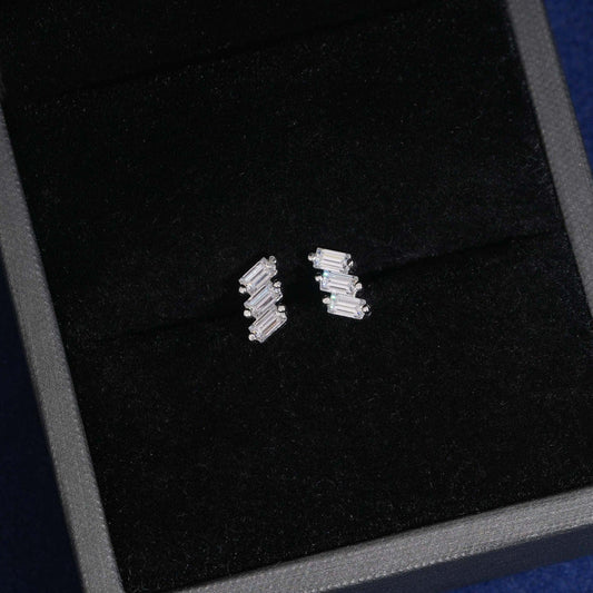 S925 Silver Moissanite Look Creative Earrings for Women - CaratixJewelry