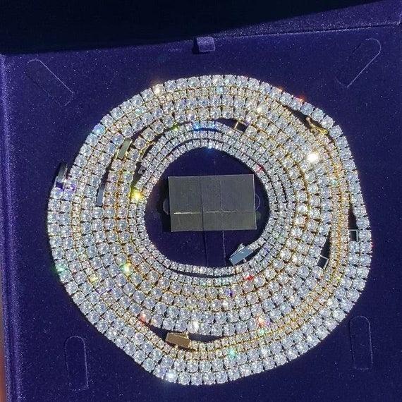 Forever Rich Umbrella Money Bag Bail Iced Out Letter Pendant Necklace – Custom Hip Hop Jewelry for Men - CaratixJewelry