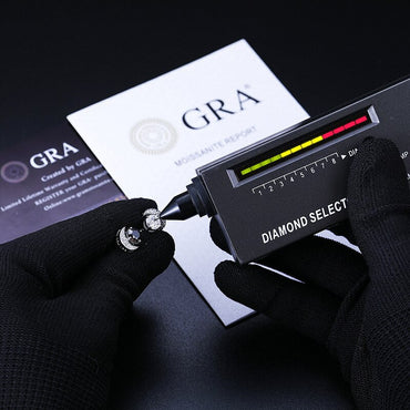 Genuine VVS Diamond Solid Sterling Silver Crescent Moon Stud Earrings – Black & White Iced Bling Jewelry