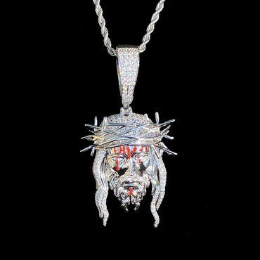High Polish "Horned Elder" Pendant | Men's Punk Hip Hop Necklace - CaratixJewelry