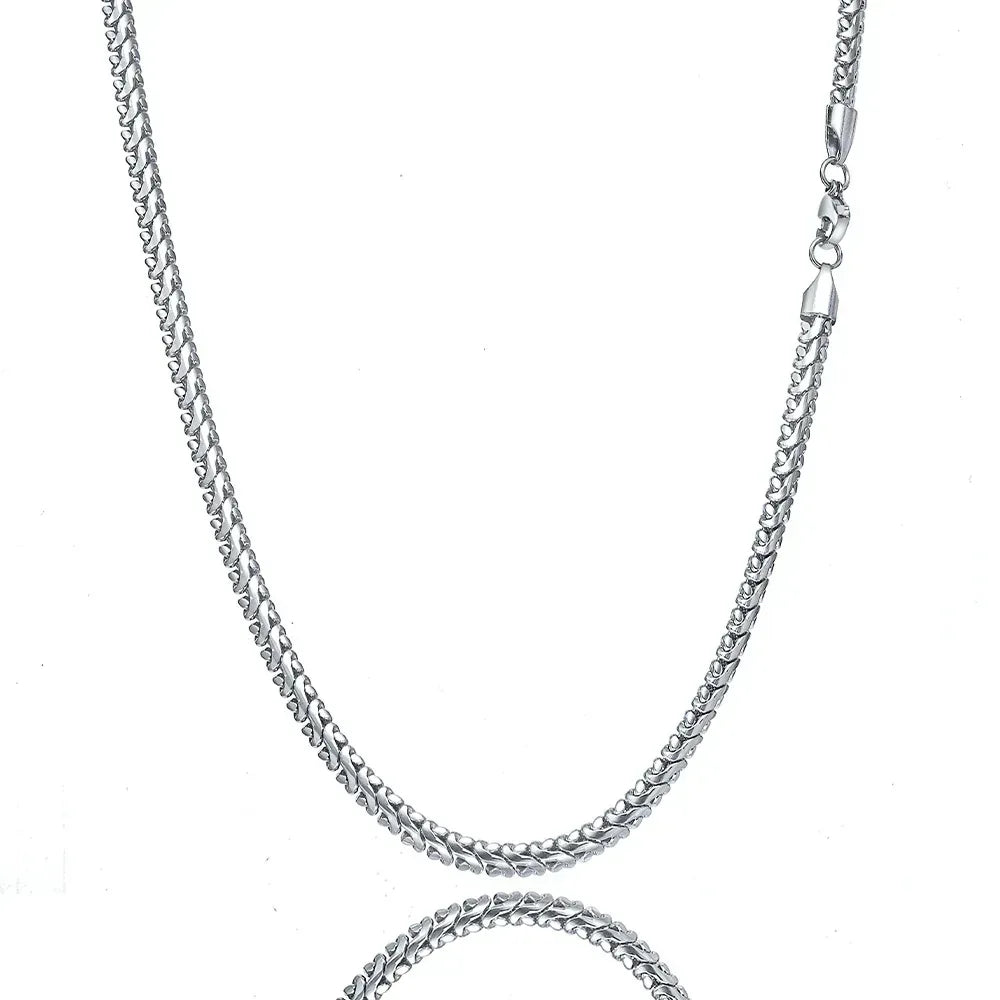 Custom 4mm Slim Stainless Steel Cuban Chain | Minimalist Gold Chain for Rapper | Caratix - CaratixJewelry