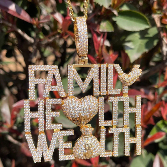 Men's Life Goals Mantra Necklace | Premium Copper CZ Inspirational Jewelry Caratix - CaratixJewelry