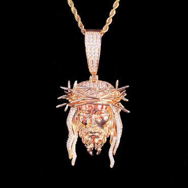High Polish "Horned Elder" Pendant | Men's Punk Hip Hop Necklace - CaratixJewelry