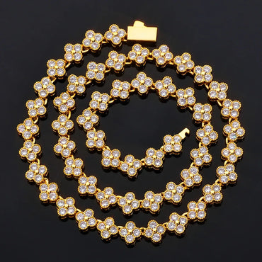 7mm Iced Out Chain Zircon Hip Hop Iced Out Jewelry Necklace for Men | Caratix Jewelry - CaratixJewelry