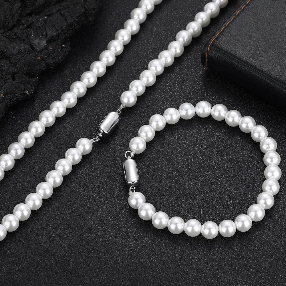8mm Pearl Choker Necklace Minimal Luxury Jewelry for Women | Caratix Jewelry - CaratixJewelry
