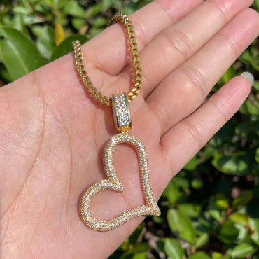 Cute & Fierce Puppy Face Necklace | Premium Copper CZ Hip Hop Jewelry Caratix - CaratixJewelry