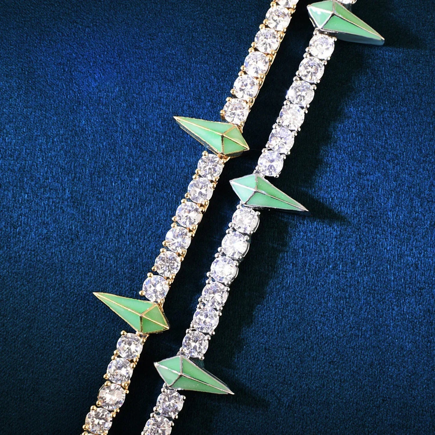 5mm Black Panther Style Chain Necklace with Zircon | Trendy Hip Hop Jewelry for Men | Caratix Jewelry - CaratixJewelry