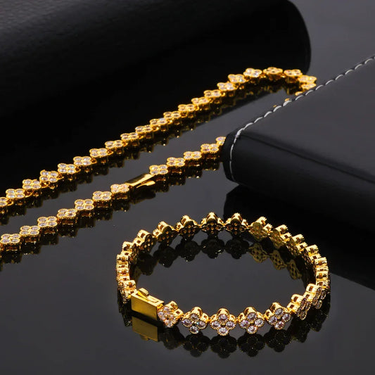 7mm Iced Out Chain Zircon Hip Hop Iced Out Jewelry Necklace for Men | Caratix Jewelry - CaratixJewelry