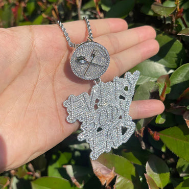 Men's Loyalty & Success Necklace | Premium Copper CZ Hustle Jewelry Caratix - CaratixJewelry
