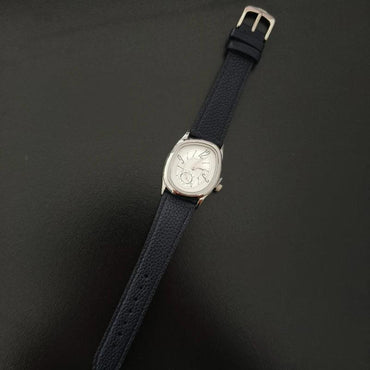 Luxury 36mm Twisted Design Watch | Retro Punk Aesthetic Iced Out Watch | Niche Irregular Quartz Timepiece | Unisex Gold Silver Bronze | Caratix - CaratixJewelry