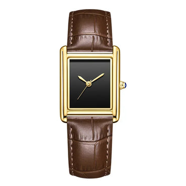 Luxury Couple's Watch Set for Women & Men | Elegant Leather Strap Quartz Wristwatch | Waterproof Iced Out Watch Style | 2026 New Fashion Gift | Caratix - CaratixJewelry