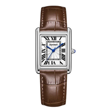 Luxury Couple's Watch Set for Women & Men | Elegant Leather Strap Quartz Wristwatch | Waterproof Iced Out Watch Style | 2026 New Fashion Gift | Caratix - CaratixJewelry