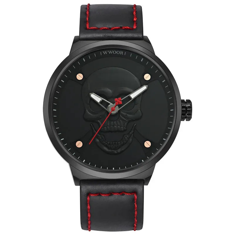 Luxury Skull Watch for Men | Creative Stainless Steel Sports Watch | Top Brand Waterproof Quartz Wristwatch | Iced Out Watch 2026 | Male Fashion Clock | Caratix - CaratixJewelry