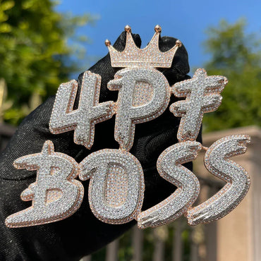 King Style Customize Anything Iced Out Personalized Custom Name Necklace Pendant - Luxury Custom Jewelry - CaratixJewelry