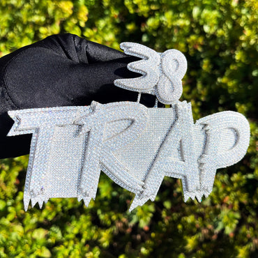 Customizable Bail Supreme Iced Out Personalized Custom Name Necklace Pendant – Luxury Hip Hop Jewelry for Men & Women