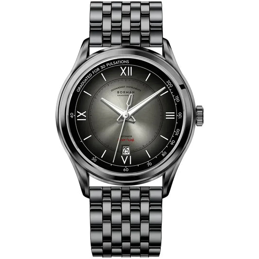 Luxury Men's Automatic Watch | Mechanical Gradient Dial Iced Out Watch | 2026 Fashion Waterproof Sapphire Wristwatch | Auto Date Male Dress Clock | Caratix - CaratixJewelry