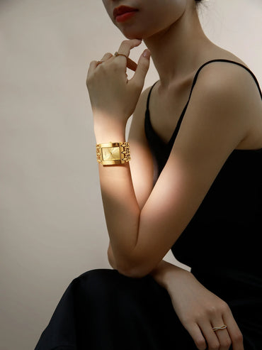 2026 Christmas Bestseller | Luxurious Ladies' Bracelet Watch | Iced Out Watch European & American Fashion | Quartz Holiday Gift | Caratix - CaratixJewelry