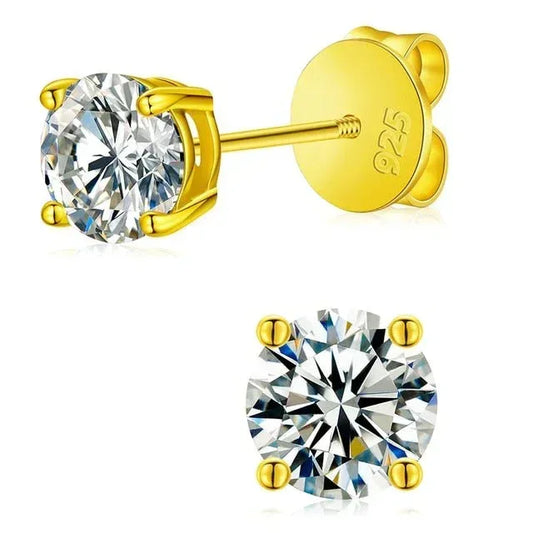 Black Iced D Color VVS Tassel Style 925 Silver Earrings - CaratixJewelry