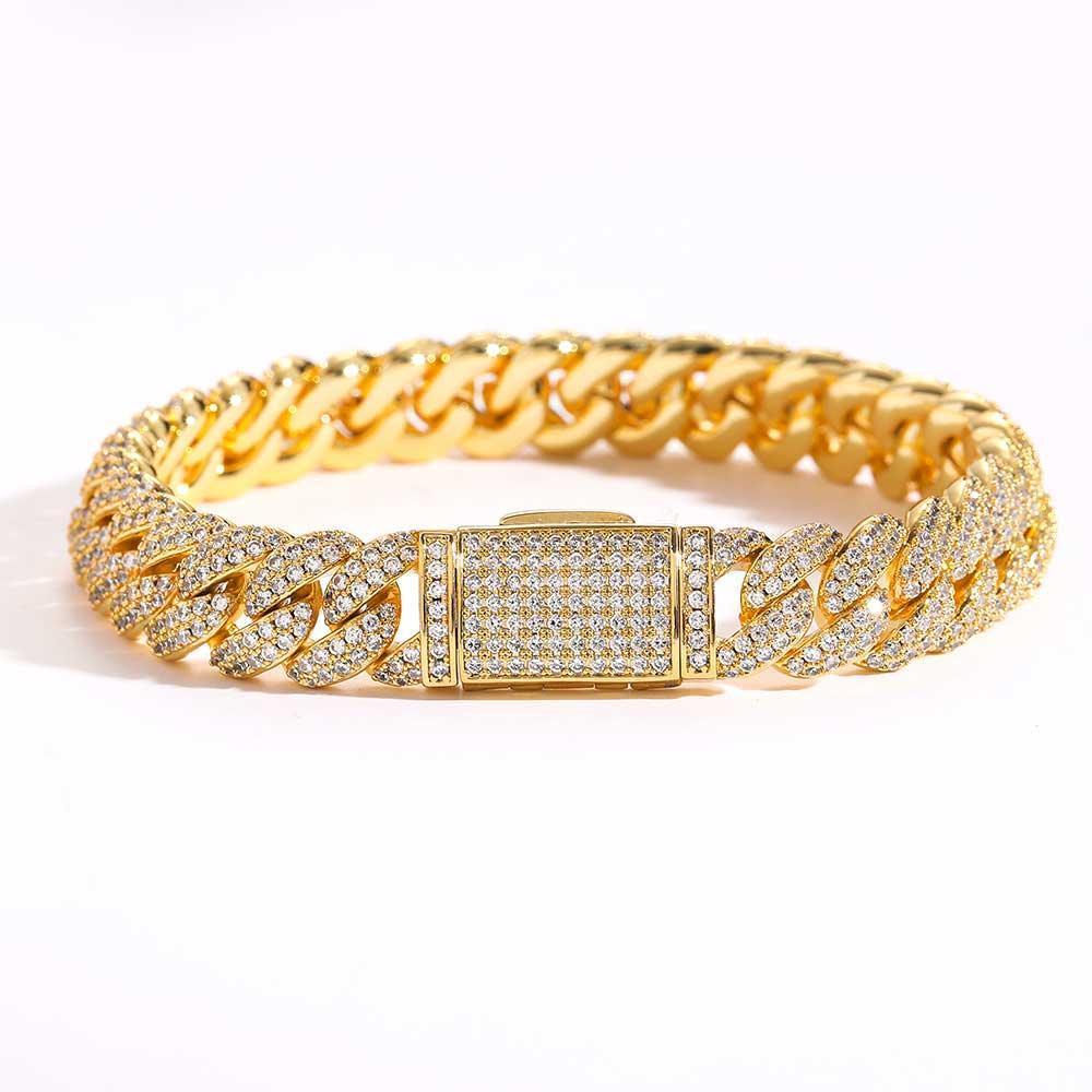 CARÁTIX 10MM Luxury 5A CZ Miami Cuban Necklace - CaratixJewelry