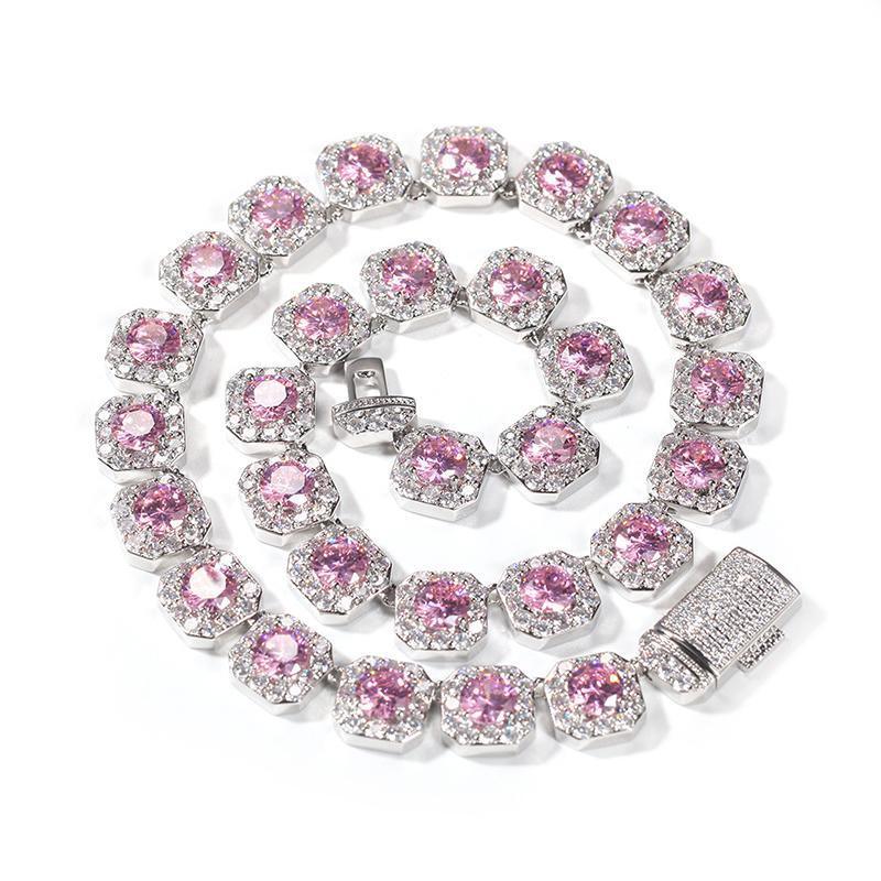 CARÁTIX 12.5mm Iced Out CZ Tennis Link Chain Bracelet & Necklace - CaratixJewelry
