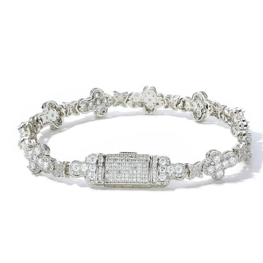 CARÁTIX Brass Zircon Cross Necklace – Iced Out CZ Bling Chain Jewelry for Women | Hip Hop Fashion Gift - CaratixJewelry