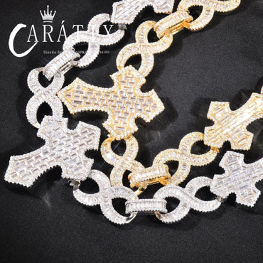 CARÁTIX Hip Hop Big Cross Pendant Necklace - CaratixJewelry