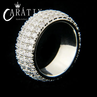 CARÁTIX Hip-Hop New Simple Personality Fashion Ring – Real Electroplating Hipster Accessories | High-Quality Hip-Hop Jewelry - CaratixJewelry