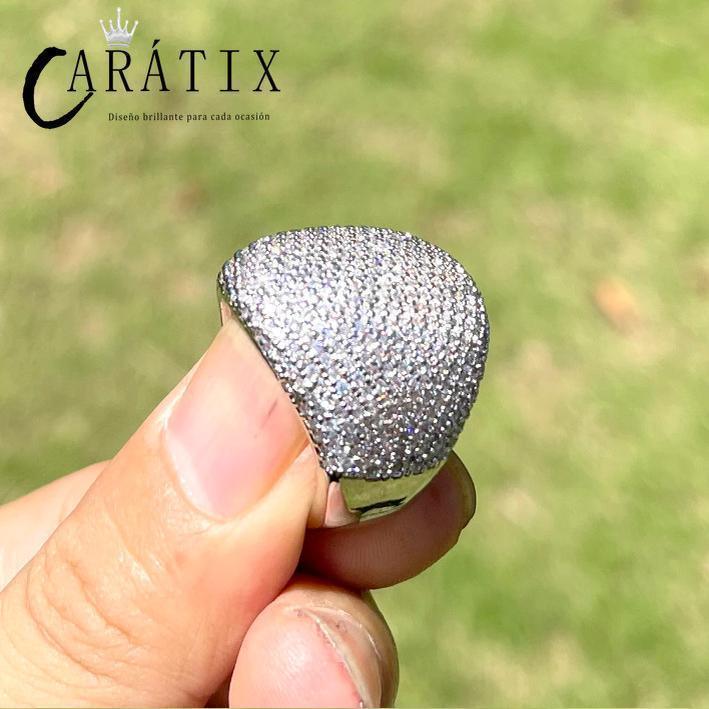 CARÁTIX Hip Hop Ring | Real Electroplating High Quality Fashion Jewelry for Men - CaratixJewelry