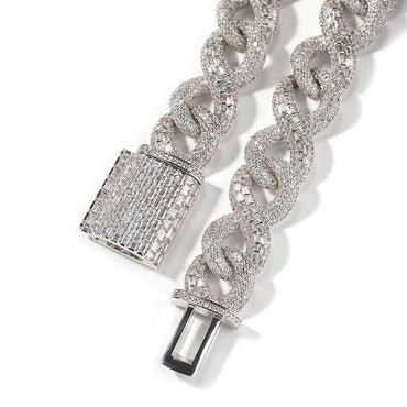 CARÁTIX Infinity Cuban Chain | 5A+ CZ Iced Out Hip Hop Necklace for Men - CaratixJewelry