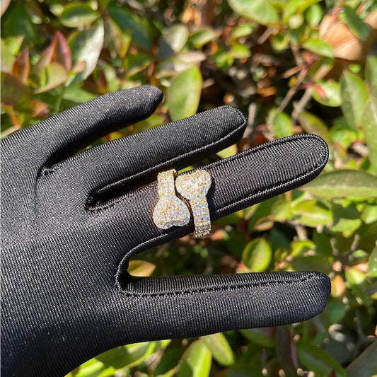 CARÁTIX Open Love Ring | Adjustable Electroplated Hip Hop Fashion Jewelry for Men & Women - CaratixJewelry