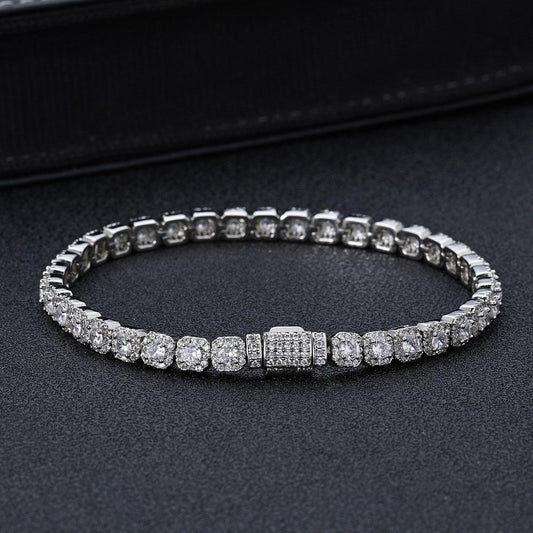 CARÁTIX Women’s AAAAA Zircon Tennis Chain Necklace – Shiny Rock Miami Style Fashion Jewelry - CaratixJewelry