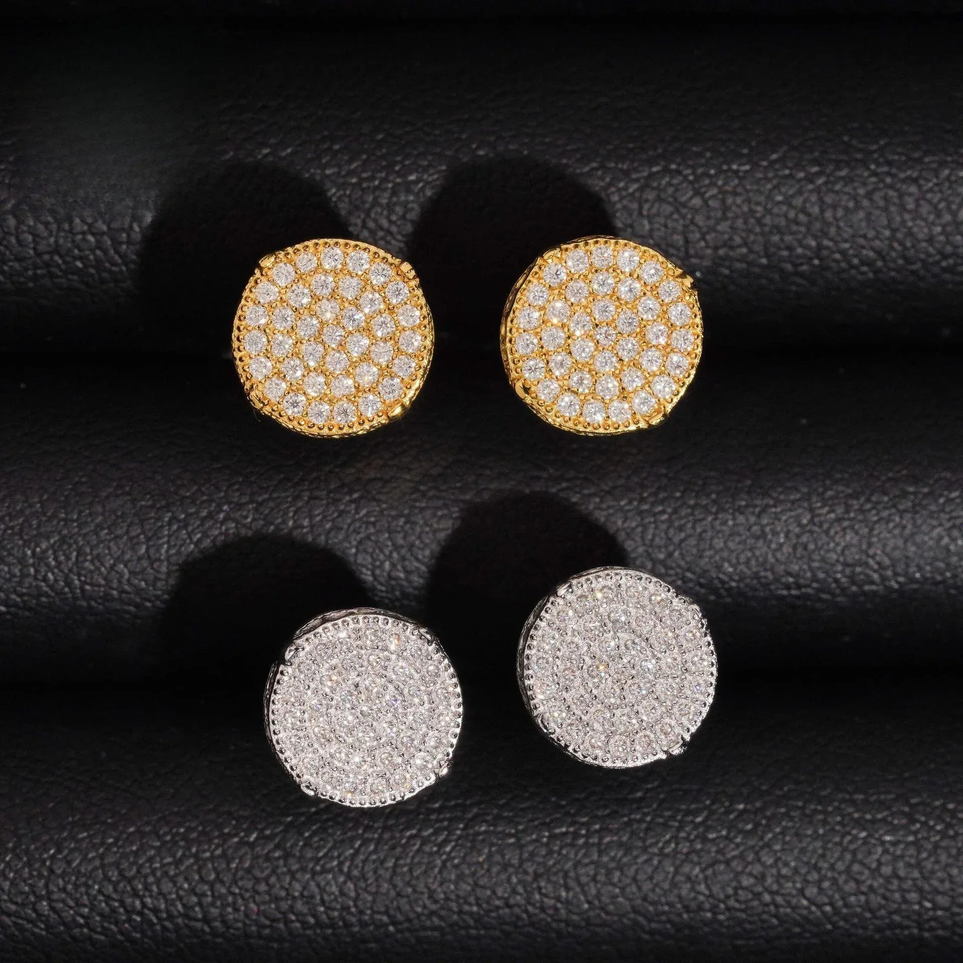 S925 Silver D Color Moissanite Stud Earrings - CaratixJewelry