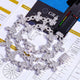 CARATIX 15mm 925 silver moissanite cross necklace shown for a cross pendant buying guide