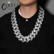 Unleash Your Style with the CARÁTIX 20mm 4-Row Cuban Miami Link Chain Necklace – Iced Out CZ Jewelry for Men & Women - CaratixJewelry