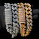 20mm Stones and Baguette Cuban Link Necklace | Iced Out Hip-Hop Jewelry – CARÁTIX - CaratixJewelry