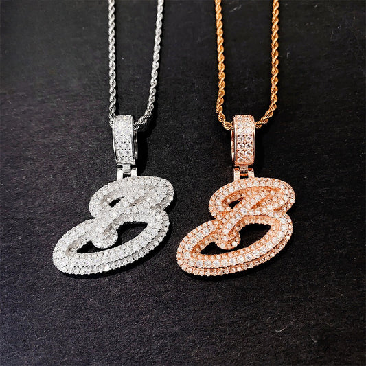 The "B" Factor: Why the Iced Out Letter B Pendant is the Ultimate Move for Bosses