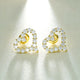 Ice from the Heart: Why D Color VVS1 Moissanite Heart Studs are 2026’s Ultimate Romance Flex