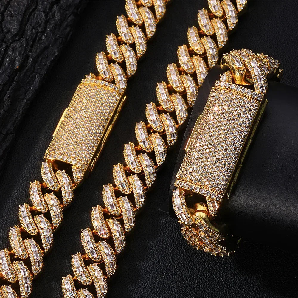 The New Heavyweight Champion: Why the 18mm Mixed Baguette Cuban is 2026’s Ultimate Alpha Piece