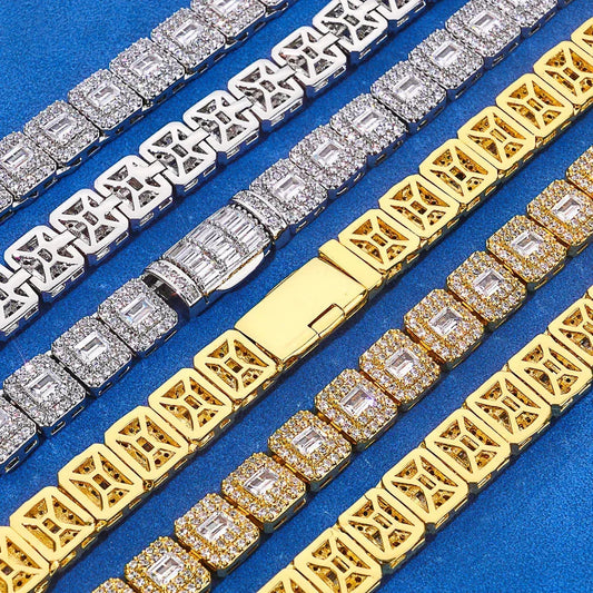 Sleek Power: Why the 7.5mm Baguette Mixed Bracelet is the Most Versatile Piece of 2026