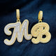 The Elegance of the Streets: Why Baguette Script Letter Pendants Are 2026’s "Must-Have" Essential