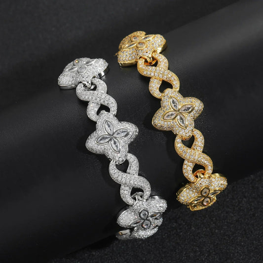 Beyond Fortune: Why the Unisex Infinity Clover 5A Zircon Bracelet is 2026’s Most Hyped Wrist Armor