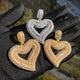 Baguette Heart Pendant Necklace: Iced Out CZ Hip Hop Jewelry for Modern Streetwear
