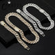 CARÁTIX 15mm & 20mm Iced Out Cuban Link Chain Necklace with 3A+ CZ Detailing - CaratixJewelry
