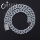 CARÁTIX 15mm Miami Cuban Chain with Micro Paved CZ Iced Out Detail - CaratixJewelry