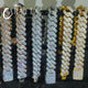 20mm 3-Row Cuban Link Chain | Iced Out CZ Hip-Hop Jewelry – CARÁTIX - CaratixJewelry